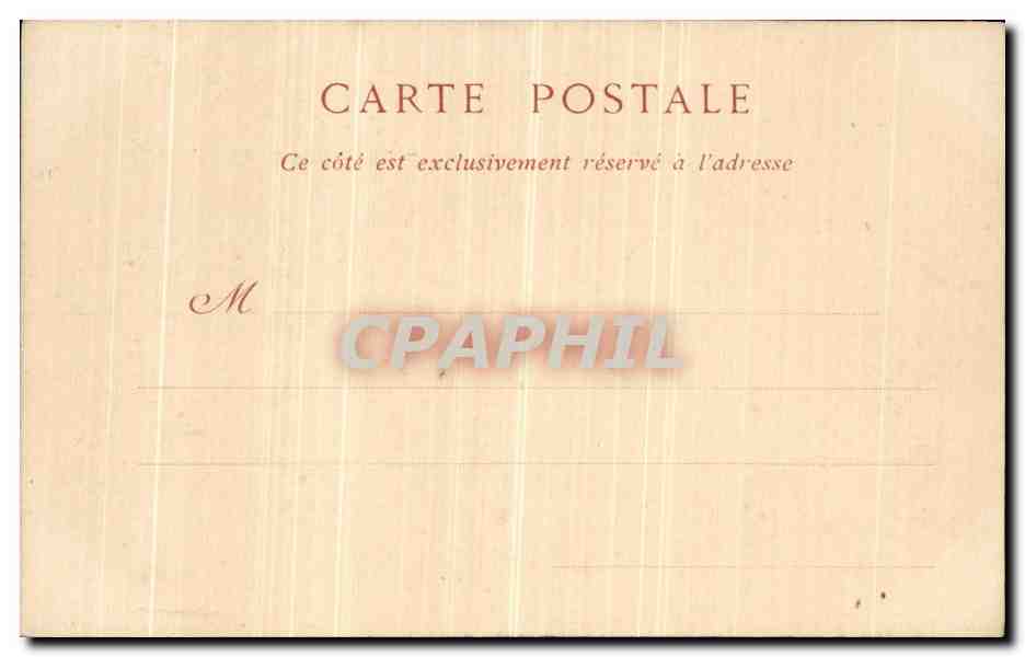 CPA Nantes Le Palais Louis XVI — Verso