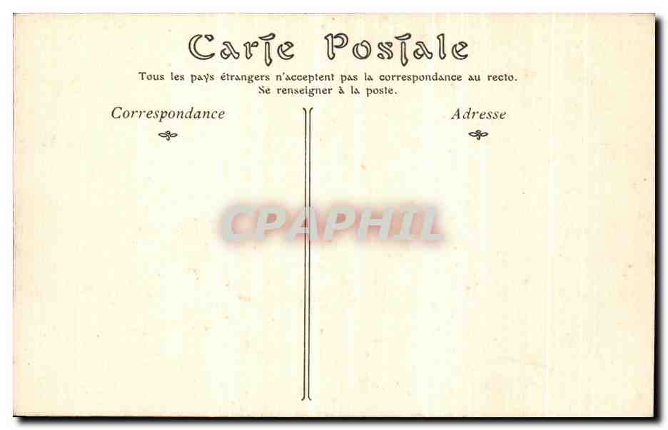 CPA Nantes L Erdre au pont de l hotel de ville  — Rückseite