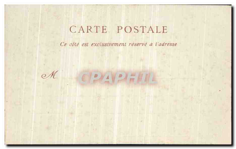 CPA Nantes Notre Dame de Bon Port  — Rückseite