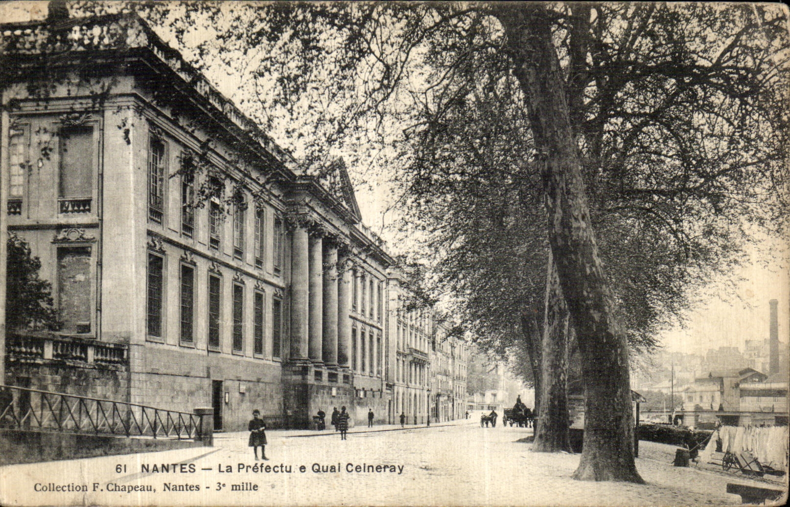 CPA Nantes La Prefecture Quai Celneray 