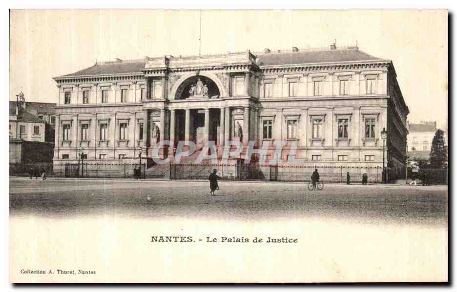 CPA Nantes La Palais de Justice 