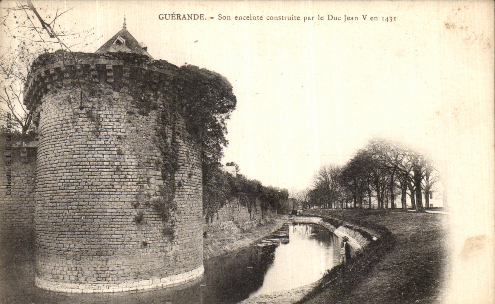 CPA Guerande Son Enceinte Construite Par Le Duc Jean V en 1431