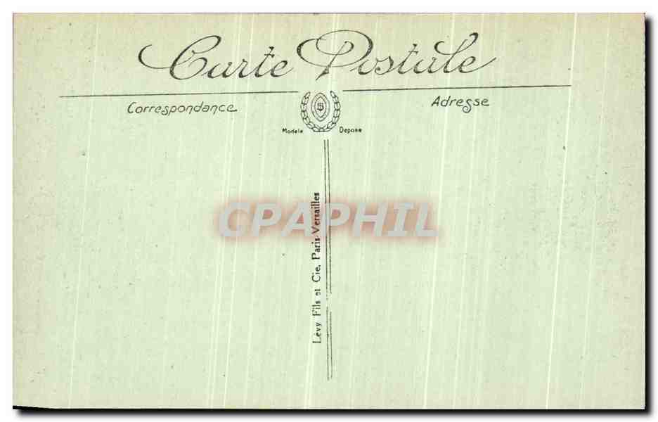 CPA Guerande Chaire de Saint Aubin  — Rückseite