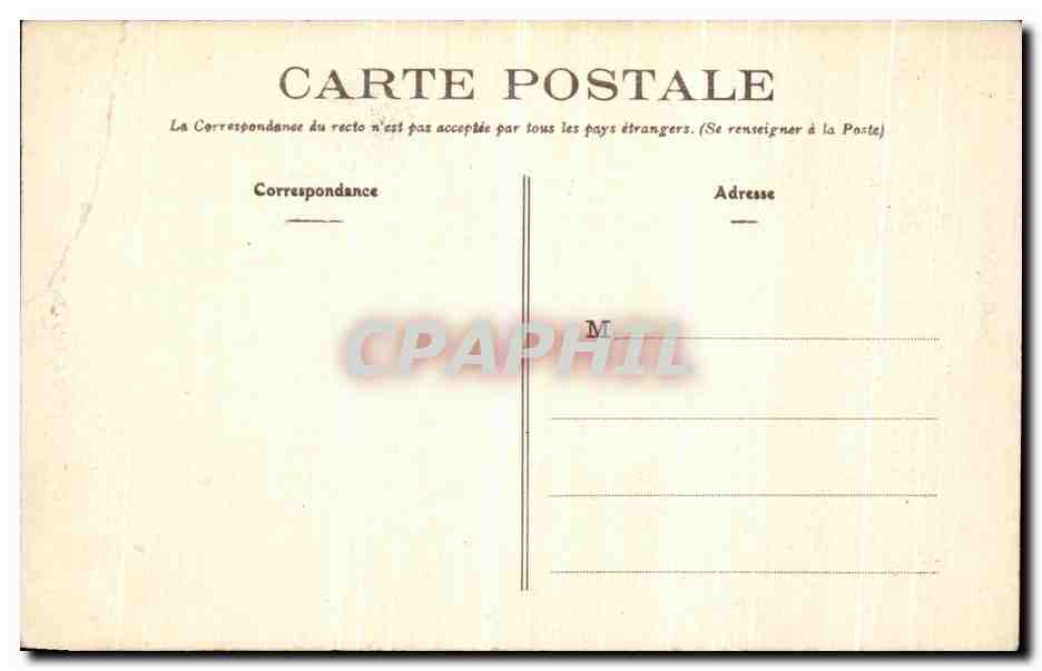 CPA Guerande La Chaire Exterieure  — Rückseite
