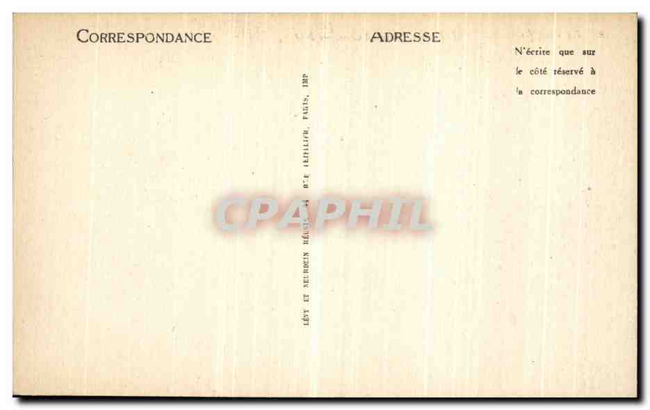 CPA Guerande L Eglise Saint Aubin  — Rückseite