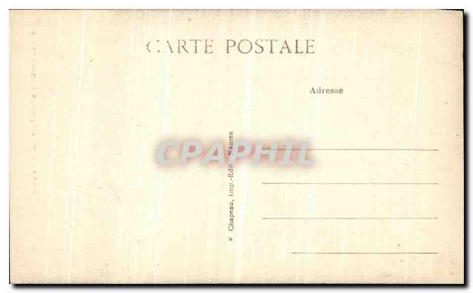 CPA Guerande Porte Bizienne — Rückseite