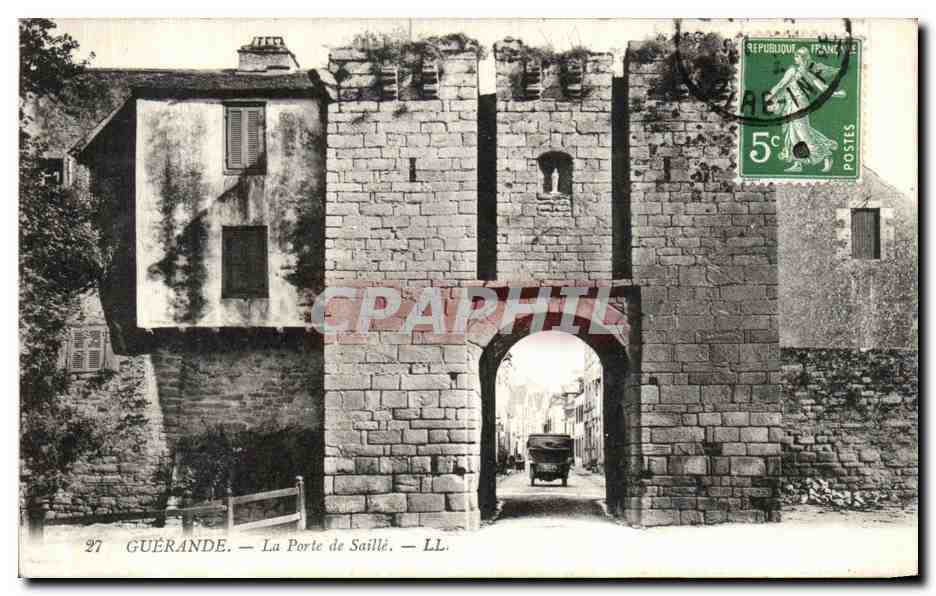 CPA Guerande La Porte de Saille