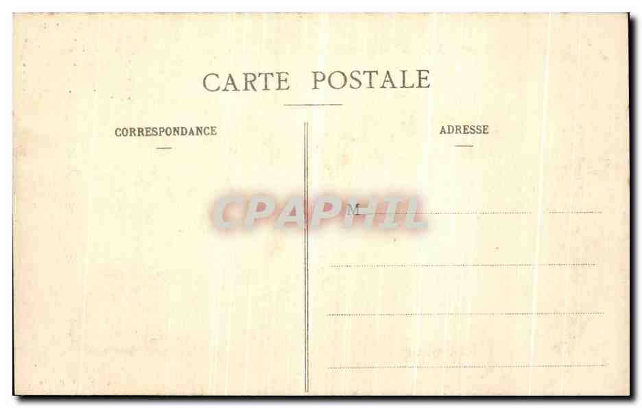CPA Guerande Tour et Remparts de la Gaudinais  — Rückseite