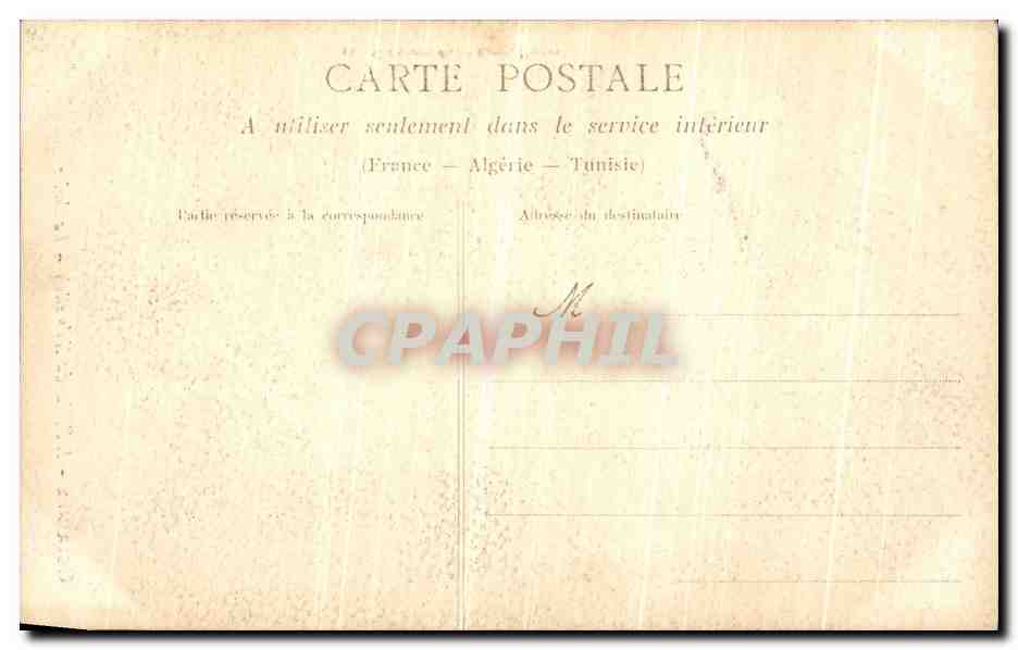 CPA Guerande L Eglise du 15eme Siecle La Chaire  — Rückseite