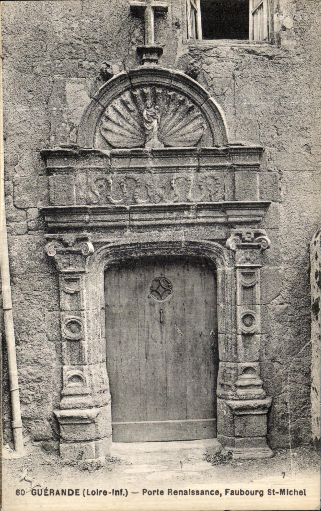 CPA Guerande Porte Renaissance Faubourg St Michel 
