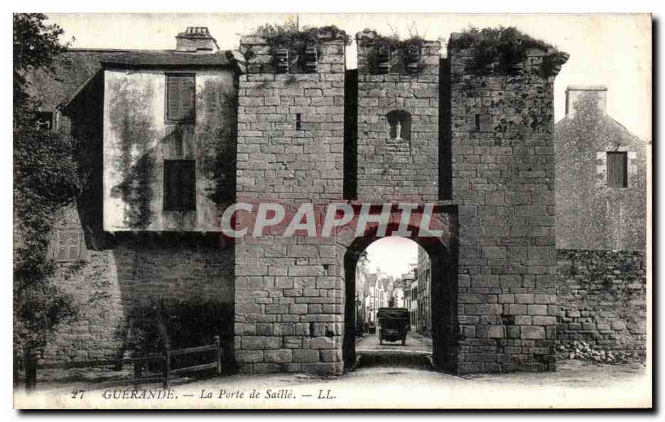 CPA Guerande La Porte de Saille