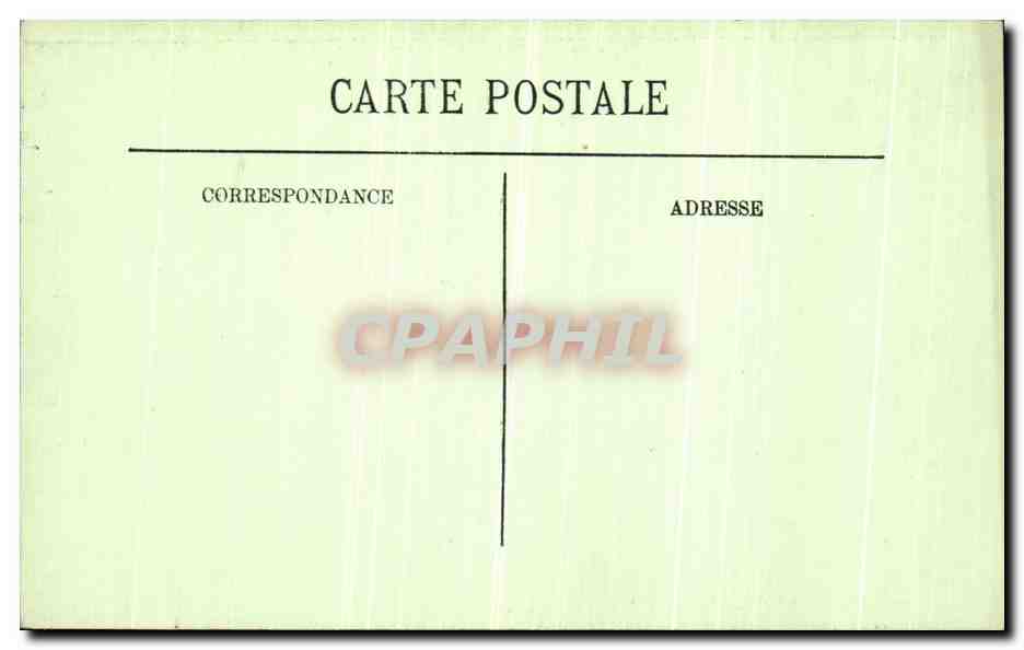 CPA Guerande La Porte de Saille — Rückseite