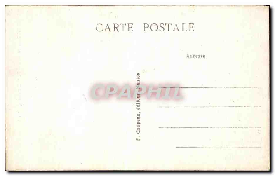 CPA Guerande Porte Bizienne — Rückseite