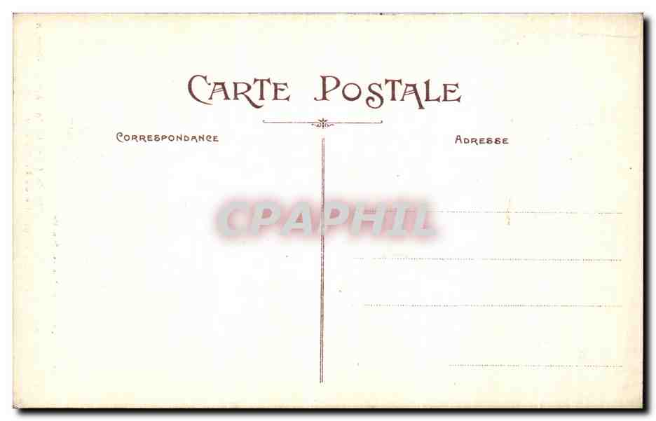 CPA Guerande Collegiale Saint Aubin Autel St Joseph Retable en amrbre du 17eme — Rückseite