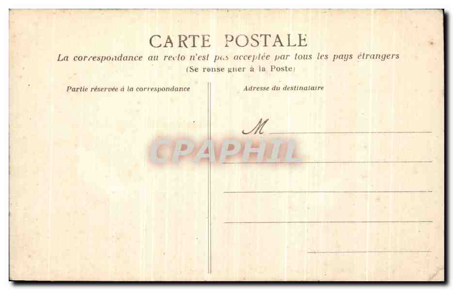 CPA Guerande Murailles Cote Gauche de La Porte Vannetaise — Rückseite