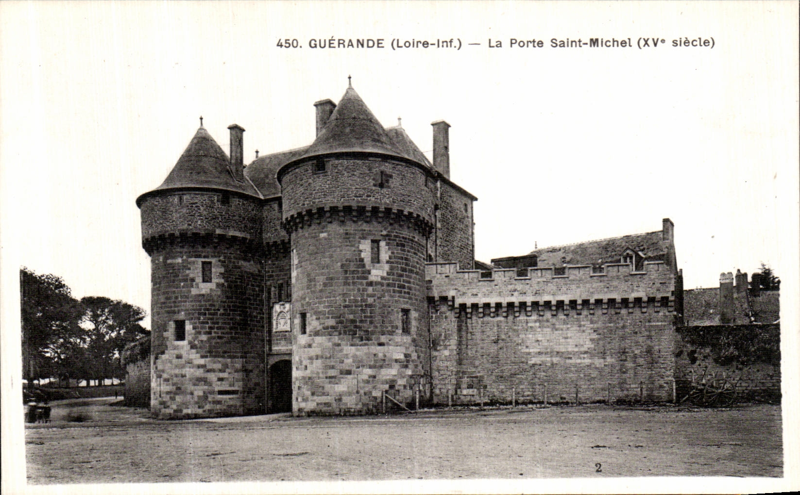 CPA Guerande La Porte Saint michel 