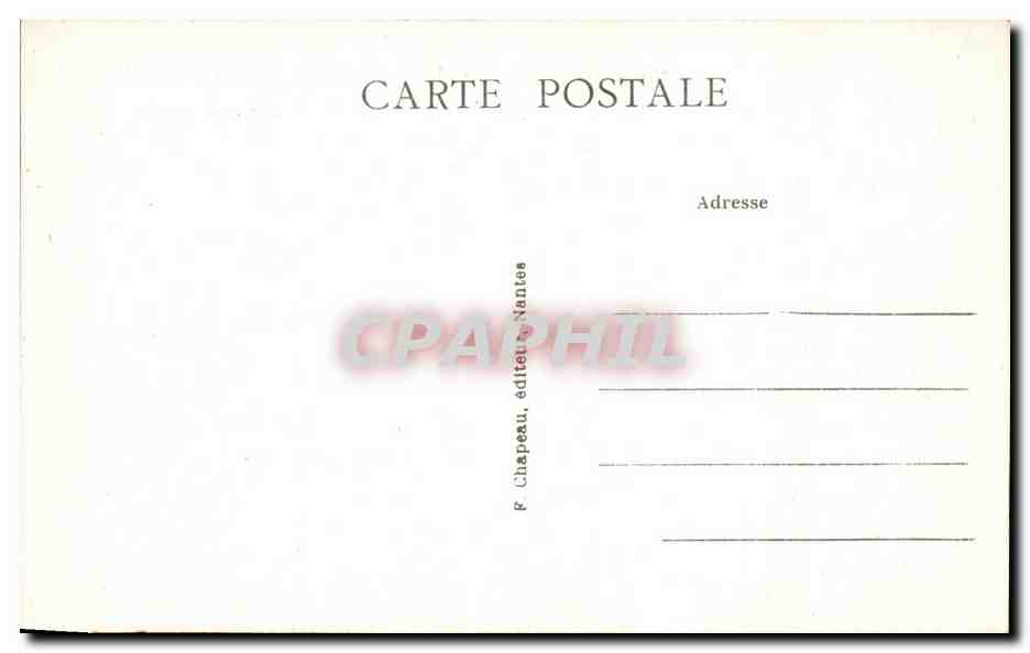 CPA Guerande La Porte Saint michel  — Rückseite