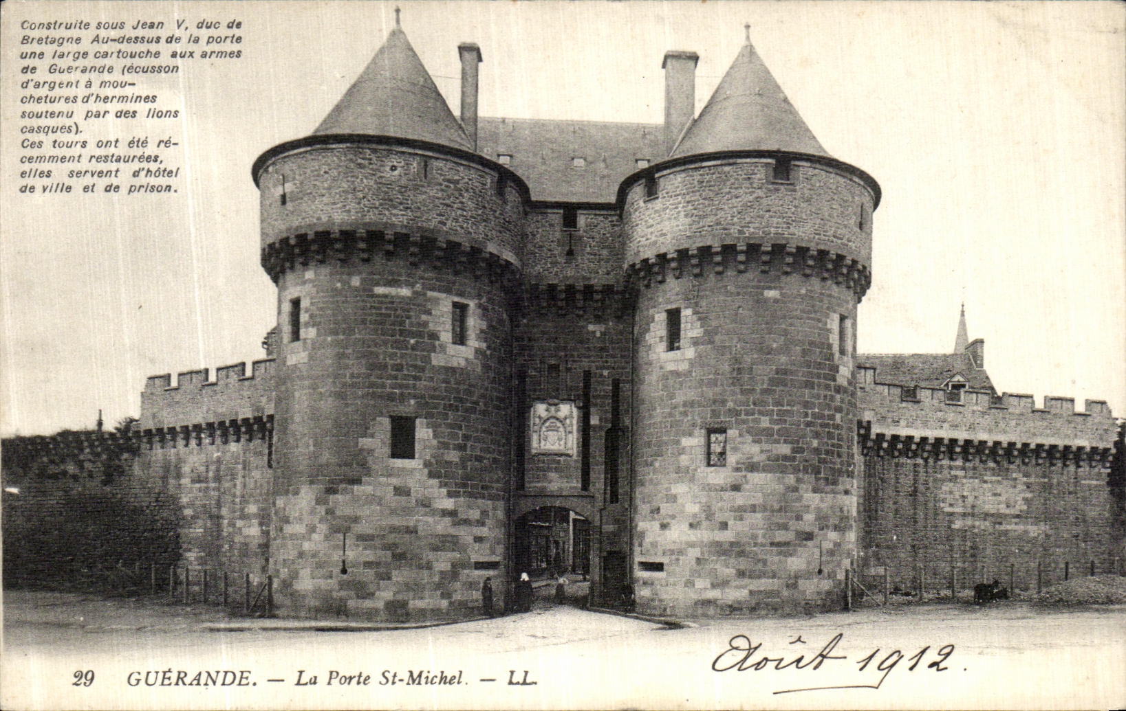CPA Guerande Le Porte St Michel 