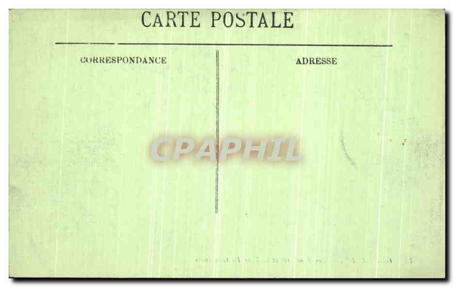 CPA Guerande Les Remparts et La Tour La Gaudinais — Rückseite
