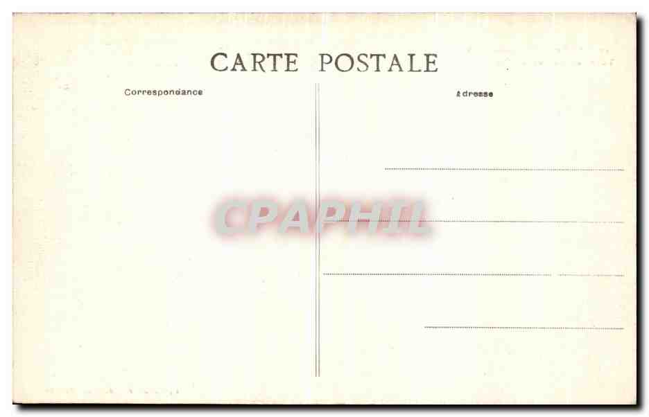 CPA Guerande Tour et Fosses Saint Anne — Rückseite
