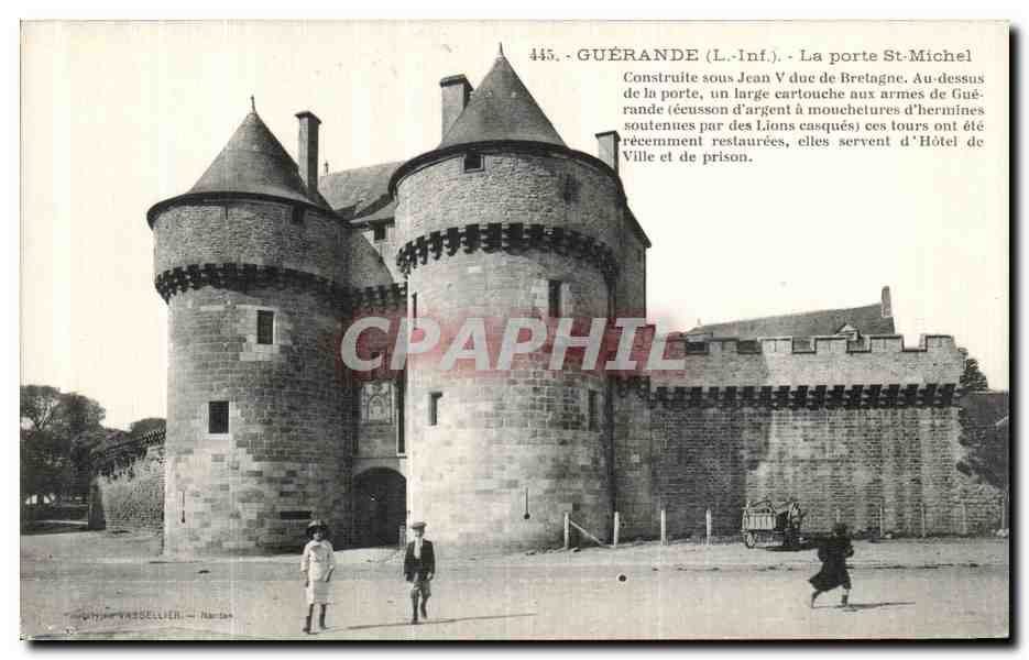 CPA Guerande La Porte Saint Michel