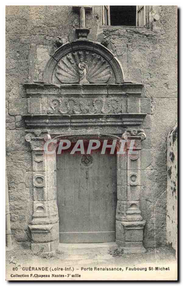 CPA Guerande Porte Renaissance Faubourg St Michel 