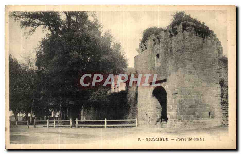 CPA Guerande Porte de Saille