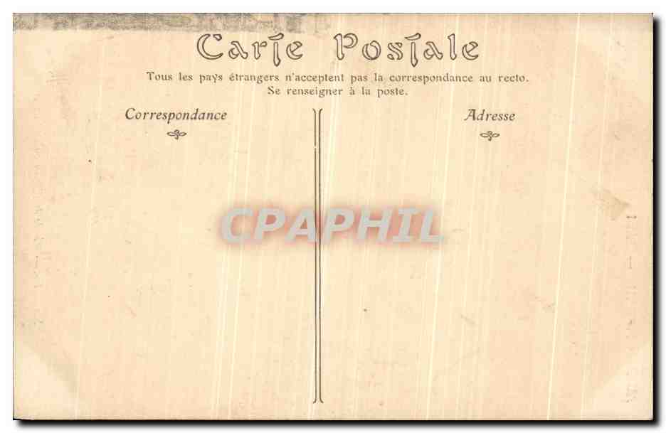 CPA Paris Abside de l eglise Saint Nicolas — Rückseite
