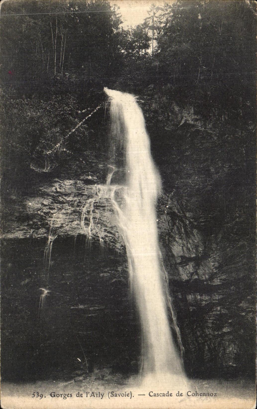 CPA Gorges de l Arly Cascade de Cohennoz 