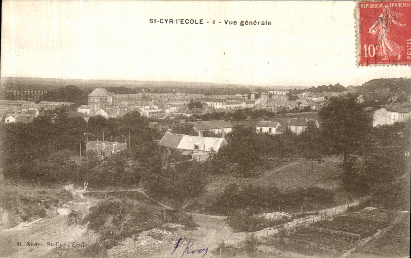 CPA St Cyr L Ecole Vue Generale