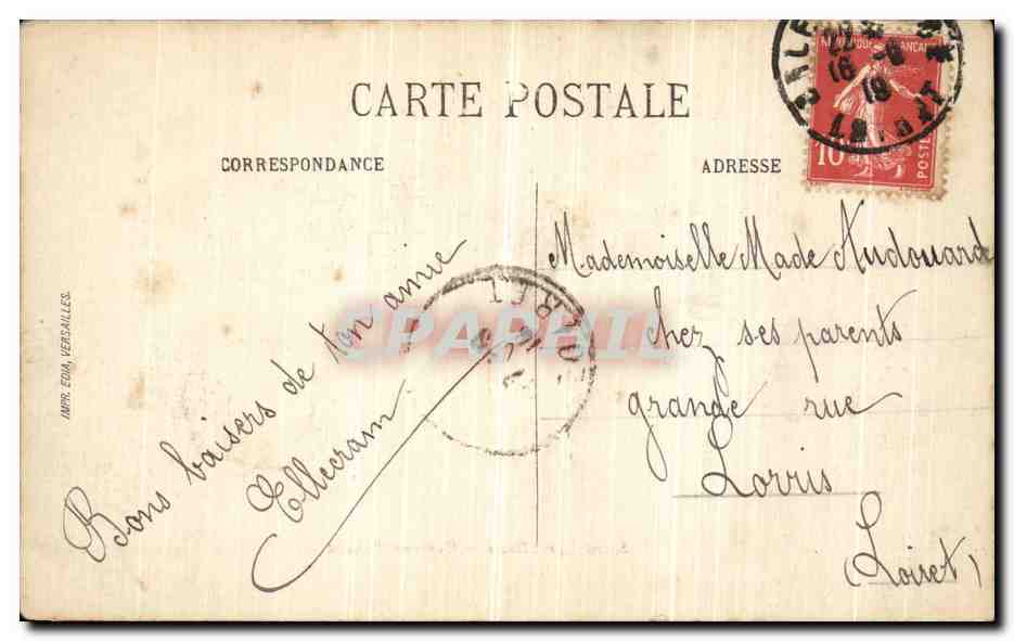 CPA Saint Cyr l Ecole Caserne Renard Militaria — Back