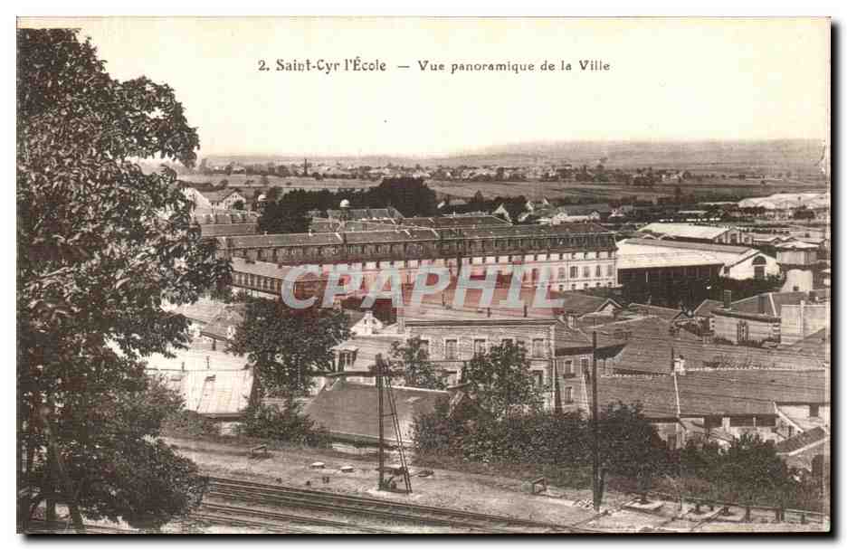 CPA Saint Cyr l Ecole Vue Panoramique de la Ville