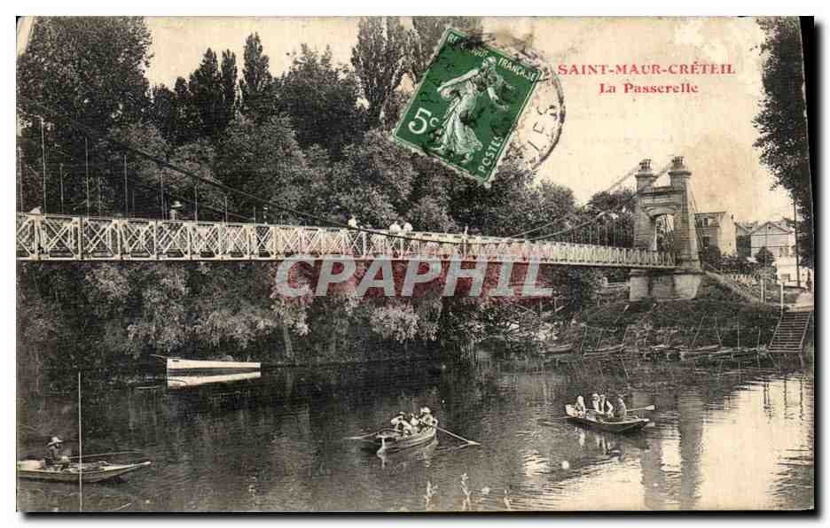 CPA Saint Maur Creteil La Passerelle