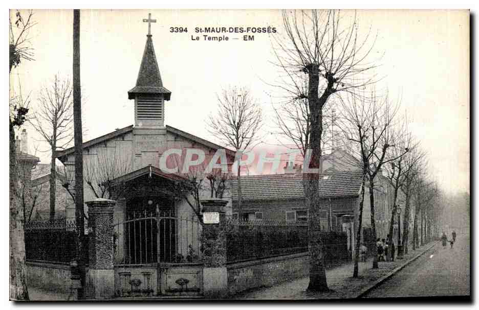 St-Maur-des-Fossés — Le Temple — Éditeur EM, n° 3394