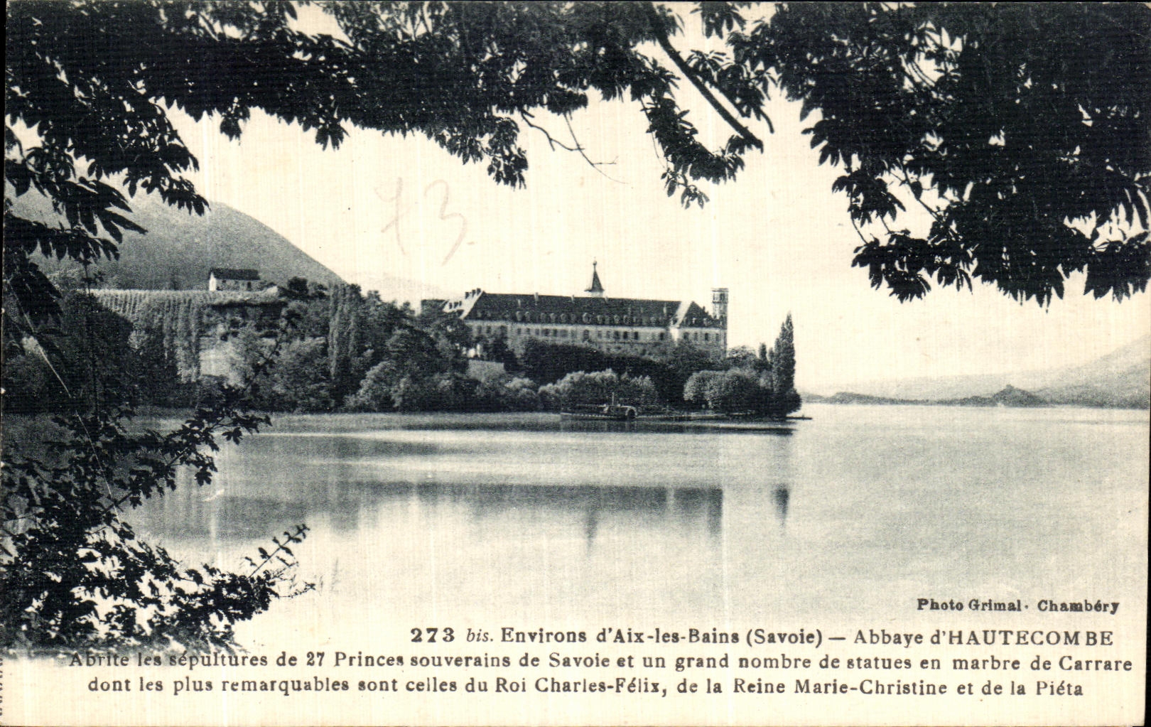 CPA Environs d Aix les Bains Abbaye d Hautecombe 