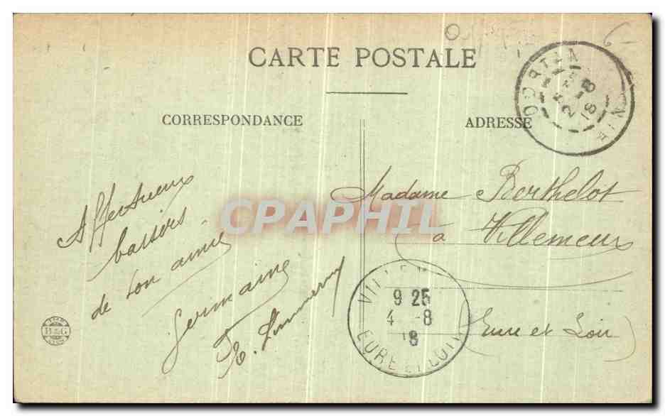 CPA Dortan Vieux Chateau de Dortan  — Rückseite