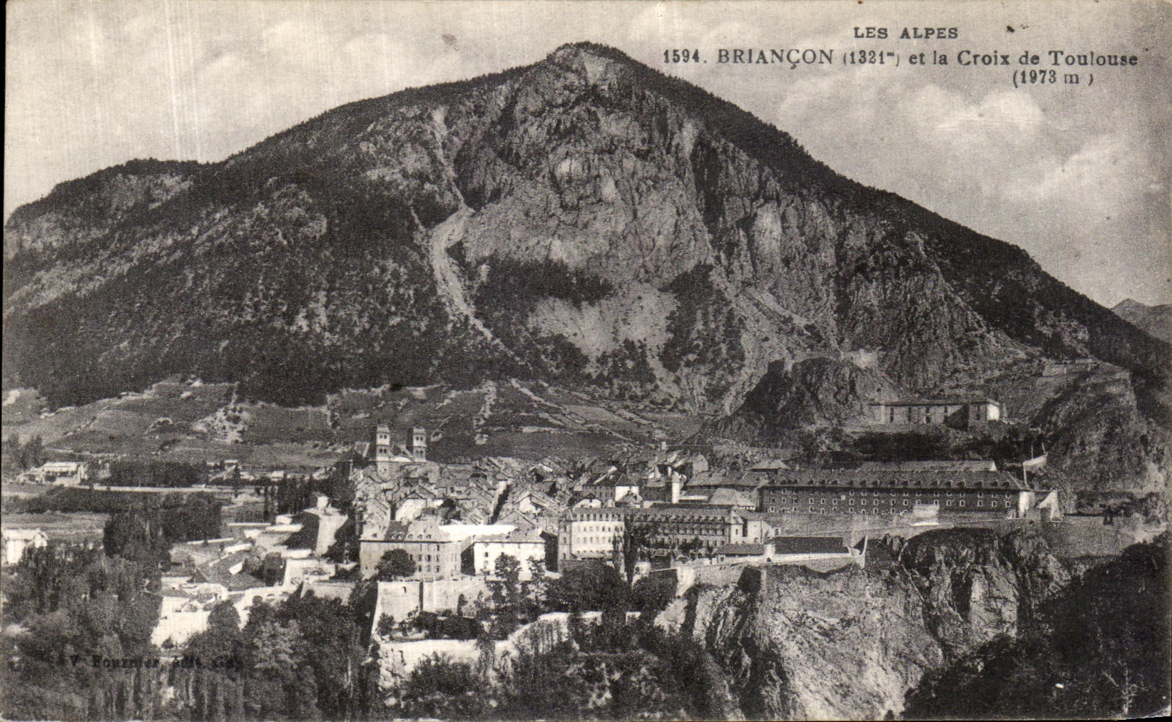 CPA Briancon et La Croix de Toulouse 