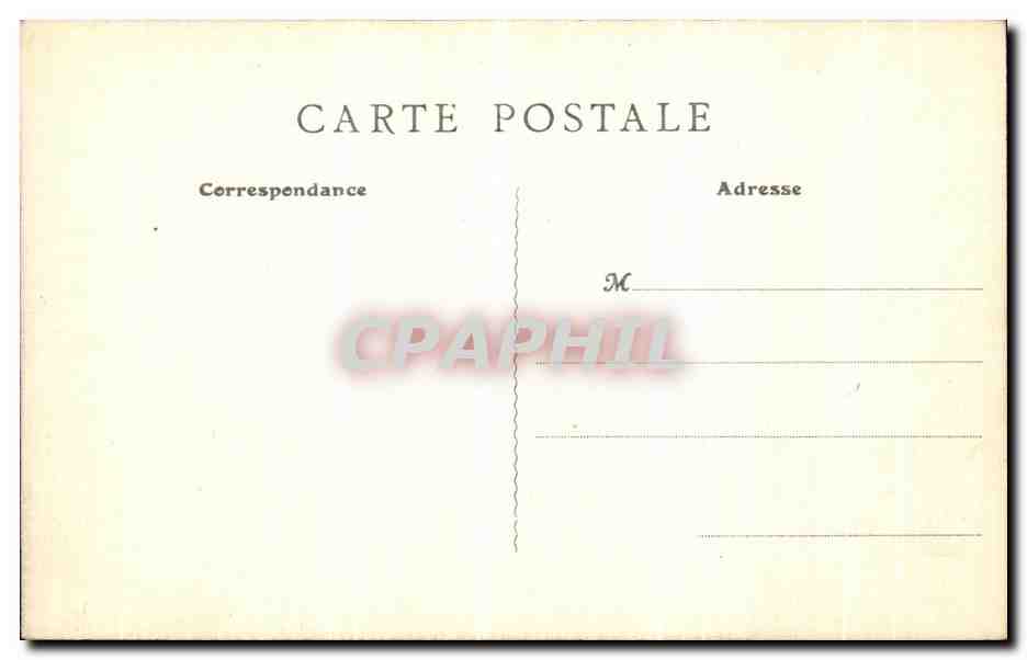 CPA Tournon Place des Graviers et La Plaine de Chapote — Rückseite