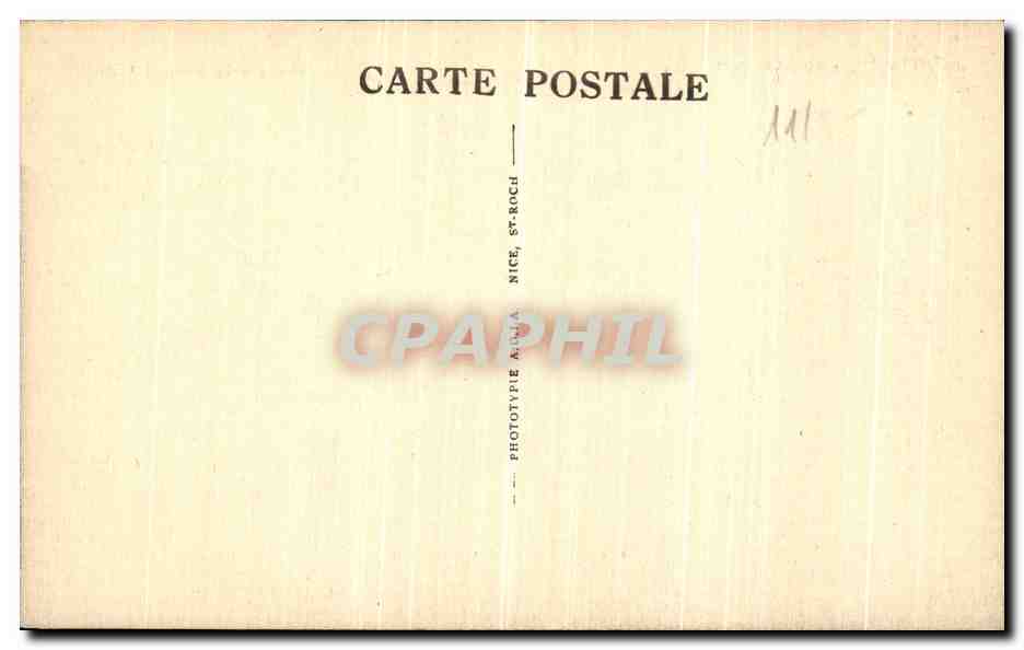 CPA Cite De Carcassonne Vue Sur la Porte d Aude  — Verso