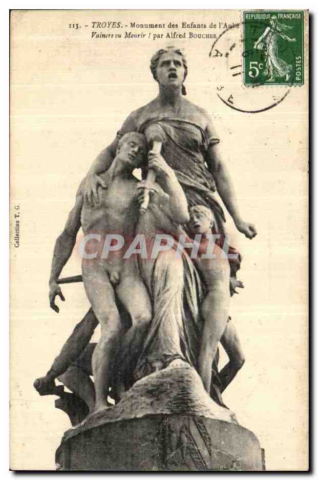 Troyes - Monument des Enfants de l'Aube par Alfred Boucher