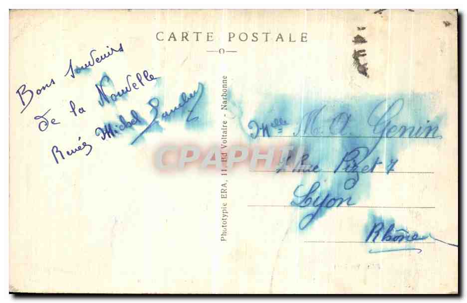 CPA La Nouvelle La Piege et L Hotel du La Reserve — Back