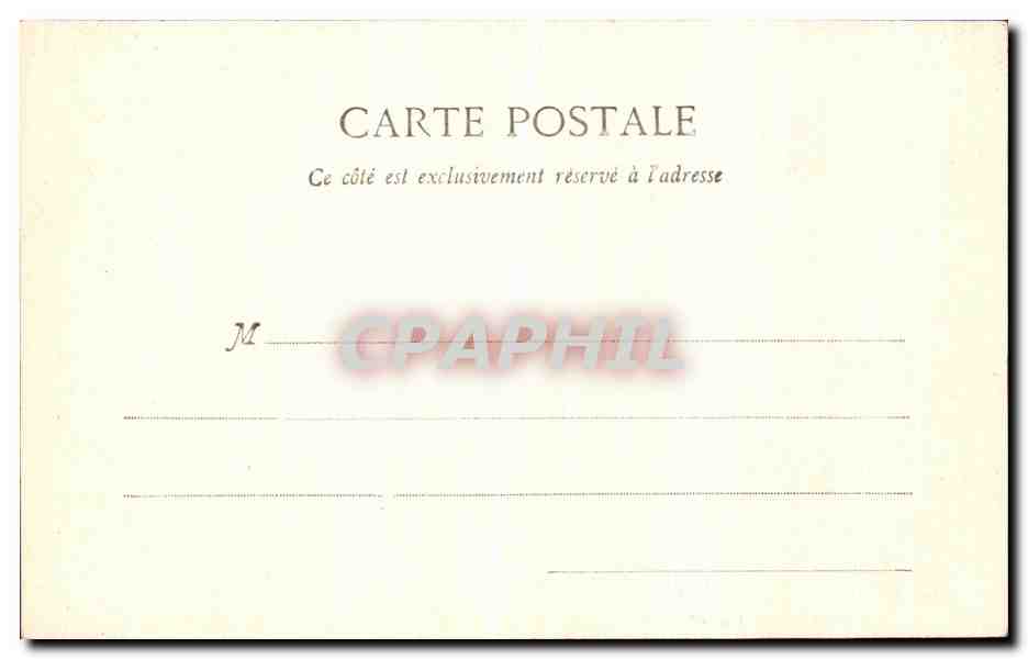 CPA Montpellier Le Vieux L amphore  — Rückseite