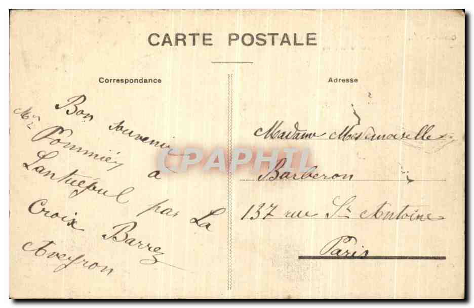 L'Auvergne - Riom-ès-Montagnes - Le Pont de la Mort sur la Clidelle - 633 — Verso