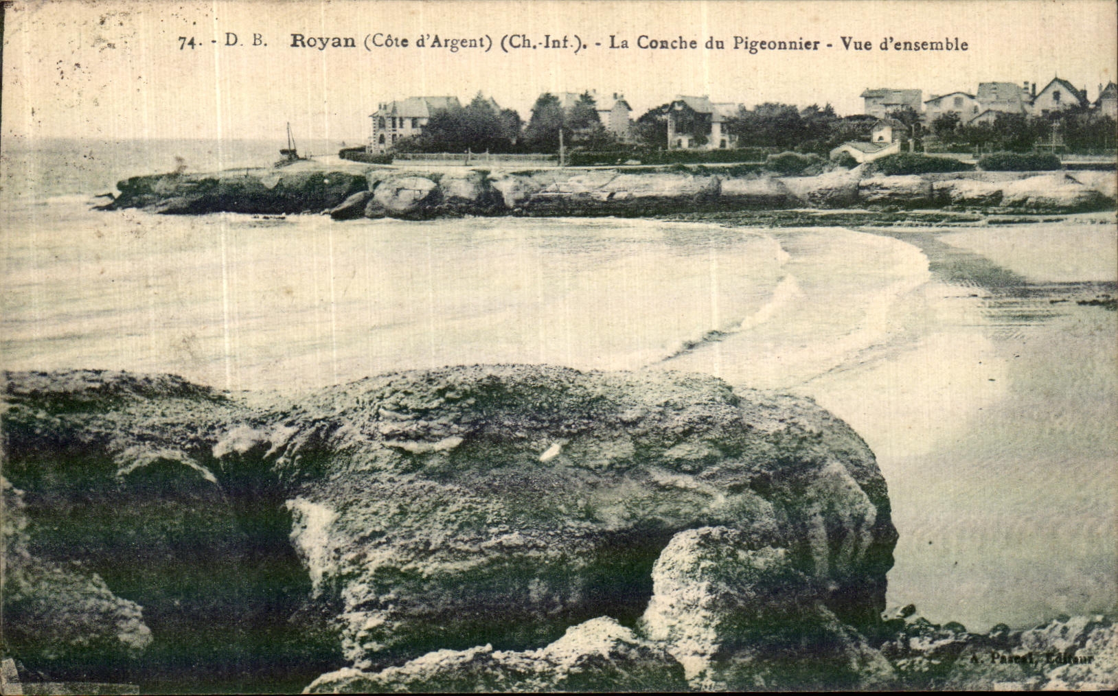 CPA Royan La Conche du Pigeonnier Vue d ensemble