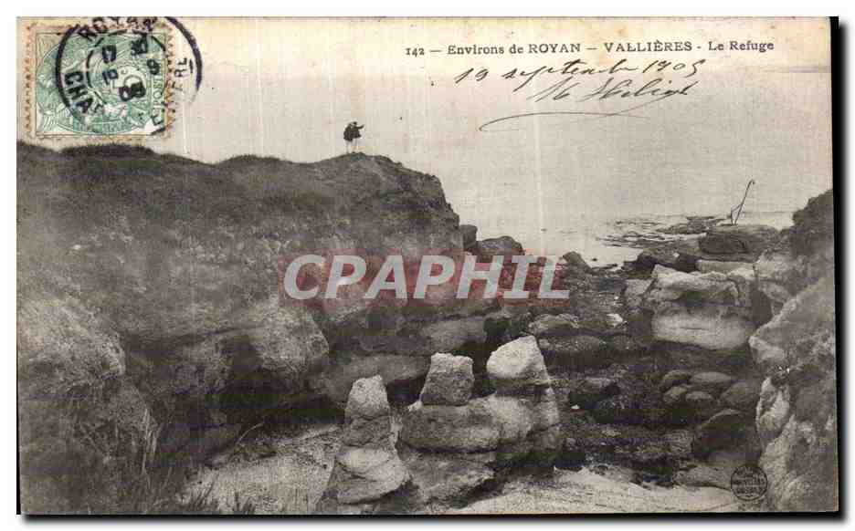 Environ de ROYAN - VALLIÈRES - Le Refuge — éditeur anonyme, n° 142