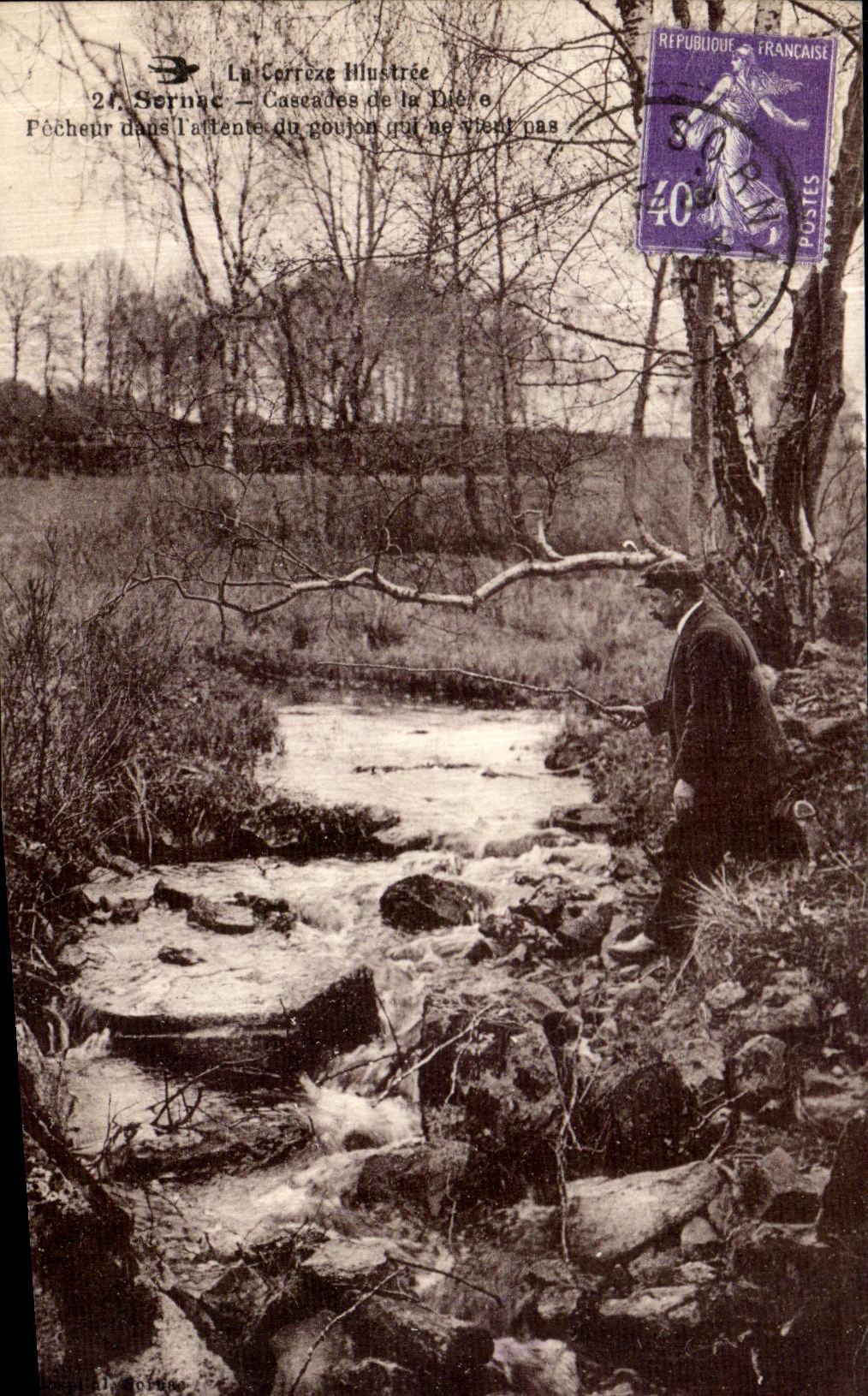 Sernac — Cascades de la Drièr — La Corrèze Illustrée