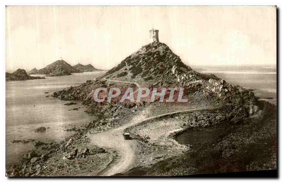 CPA Ajaccio La Tour de la Parata et Les sanguinaires Corse