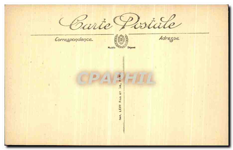 CPA Bourges Cour Du Palais Jacques Coeur — Verso