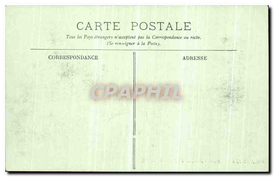 CPA Nantes Musee Dobree Le Vestibule — Verso