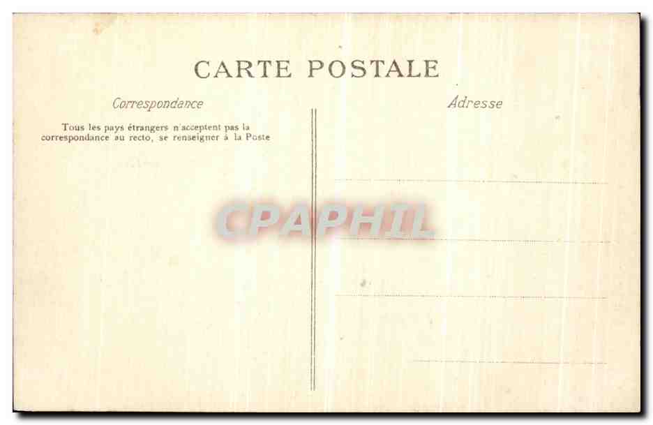 CPA Nantes L Hotel de Ville — Verso